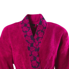 Load image into Gallery viewer, Peignoir femme coton kimono Hokkaido griotte - Allsport