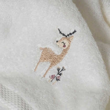 Load image into Gallery viewer, Serviette de toilette coton Noisette écru (50x90)