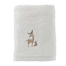 Load image into Gallery viewer, Serviette de toilette coton Noisette écru (50x90)