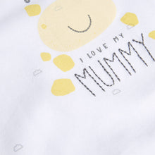 Load image into Gallery viewer, White I Love My Mummy Long Sleeve Bodysuit (0-12mths) - Allsport