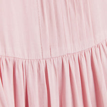 Load image into Gallery viewer, Pale Pink Ruffle Satin Dress (3-12yrs)
