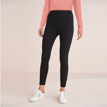 Load image into Gallery viewer, Black Ponte Leggings - Allsport