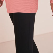 Load image into Gallery viewer, Black Ponte Leggings - Allsport