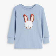 Load image into Gallery viewer, Pink/Green/Blue 3 Pack Character Snuggle Pyjamas (9mths-8yrs) - Allsport