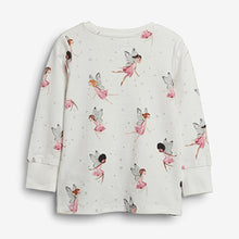 Load image into Gallery viewer, Cream/Pink 3 Pack Fairy Pyjamas (9mths-8yrs) - Allsport