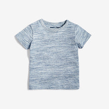 Load image into Gallery viewer, 5 Pack Blue Textured T-Shirts (3mths-5yrs) - Allsport