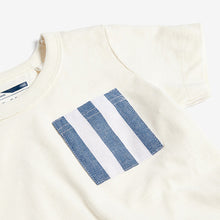 Load image into Gallery viewer, 5 Pack Blue Textured T-Shirts (3mths-5yrs) - Allsport