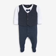 Load image into Gallery viewer, NAVY WAISTCOAT SUIT - Allsport