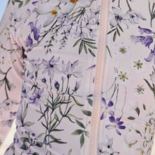Load image into Gallery viewer, Pink Floral Long Sleeve Swimsuit (3mths-10yrs) - Allsport