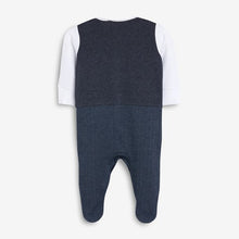 Load image into Gallery viewer, NAVY WAISTCOAT SUIT - Allsport
