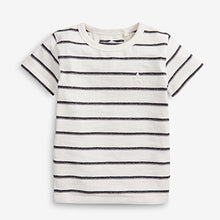 Load image into Gallery viewer, Khaki Green 5 Pack Textured T-Shirts (3mths-6yrs)