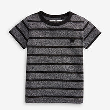 Load image into Gallery viewer, Khaki Green 5 Pack Textured T-Shirts (3mths-6yrs)