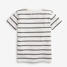 Load image into Gallery viewer, Khaki Green 5 Pack Textured T-Shirts (3mths-6yrs)