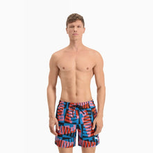 Load image into Gallery viewer, PUMA SWIM BLOCK LOGO MEN'S MID-LENGTH SHORTS