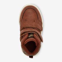 Load image into Gallery viewer, Tan Brown Warm Lined Touch Fastening Boots (Younger Boys) - Allsport