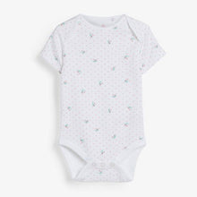 Load image into Gallery viewer, Pink 4 Pack Delicate Bunny Short Sleeved Bodysuits (0mths-18mths) - Allsport