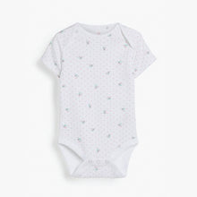 Load image into Gallery viewer, Pink 4 Pack Delicate Bunny Short Sleeved Bodysuits (0mths-12mths) - Allsport