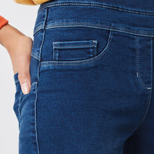 Load image into Gallery viewer, Dark Blue Super Stretch Soft Sculpt Pull-On Slim Leggings