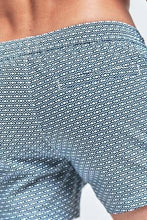 Load image into Gallery viewer, Blue Geo Print Swim Shorts - Allsport