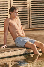 Load image into Gallery viewer, Blue Geo Print Swim Shorts - Allsport