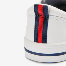Load image into Gallery viewer, White Strap Touch Fastening Shoes (Older Boys) - Allsport