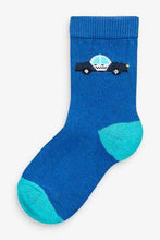 Load image into Gallery viewer, Multi 7 Pack Cotton Rich Transport Socks - Allsport