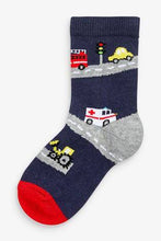 Load image into Gallery viewer, Multi 7 Pack Cotton Rich Transport Socks - Allsport