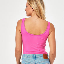 Load image into Gallery viewer, Bright Pink Thick Strap Vest