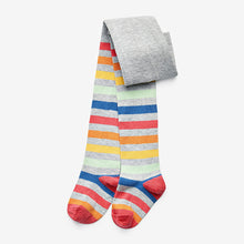 Load image into Gallery viewer, Denim Rainbow Pinafore, Hoodie And Tights Set (3mths-6yrs) - Allsport