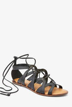 Load image into Gallery viewer, Black Forever Comfort® Gladiator Sandals - Allsport
