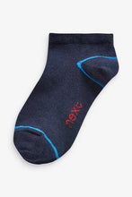 Load image into Gallery viewer, Multi 7 Pack Cotton Rich Trainer Socks - Allsport