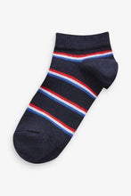 Load image into Gallery viewer, Multi 7 Pack Cotton Rich Football Trainer Socks - Allsport