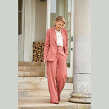 Load image into Gallery viewer, Pink Emma Willis Belted Wide Leg Trousers - Allsport