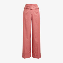 Load image into Gallery viewer, Pink Emma Willis Belted Wide Leg Trousers - Allsport