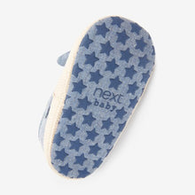 Load image into Gallery viewer, Denim Bunny Mary Jane Baby Shoes (0-18mths) - Allsport