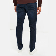 Load image into Gallery viewer, Deep Blue Belted Jeans With Stretch - Allsport