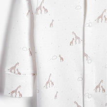 Load image into Gallery viewer, White 4 Pack Delicate Multi Print Sleepsuits (0-12mths) - Allsport