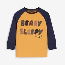 Load image into Gallery viewer, Navy Bear 2 Pack Check Pyjamas (9mths-5yrs)