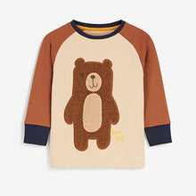 Load image into Gallery viewer, Navy Bear 2 Pack Check Pyjamas (9mths-5yrs)