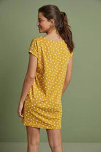 Load image into Gallery viewer, Ochre Spot Relaxed Capped Sleeve Tunic - Allsport