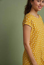 Load image into Gallery viewer, Ochre Spot Relaxed Capped Sleeve Tunic - Allsport