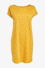 Load image into Gallery viewer, Ochre Spot Relaxed Capped Sleeve Tunic - Allsport