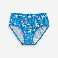 Load image into Gallery viewer, Pink/Blue Unicorn 7 Pack Briefs (1.5-12yrs) - Allsport