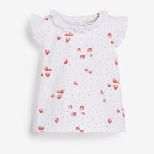 Load image into Gallery viewer, Red/White/Navy 3 Pack Strawberry Tops (0mths-6mths) - Allsport