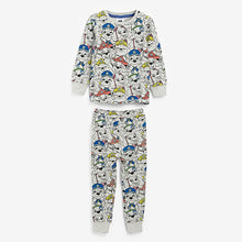 Load image into Gallery viewer, Blue/White PAW Patrol 2 Pack Snuggle Pyjamas (12mths-6yrs) - Allsport