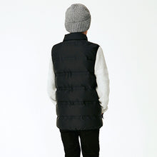 Load image into Gallery viewer, Black Padded Gilet (3-12yrs) - Allsport