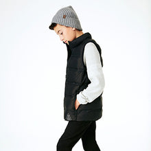 Load image into Gallery viewer, Black Padded Gilet (3-12yrs) - Allsport