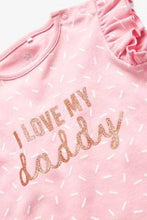 Load image into Gallery viewer, Pink 2 Pack Leopard Mum & Dad Romper ( up to 18 months) - Allsport