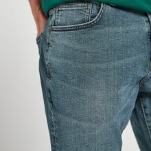 Load image into Gallery viewer, Green Tint Slim Fit Premium Textured Jeans - Allsport