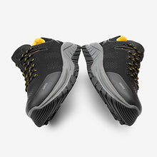 Load image into Gallery viewer, Black Duratrek Waterproof Trainers